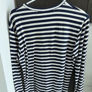 Long sleeve striped shirt
